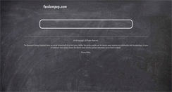 Desktop Screenshot of feedompop.com
