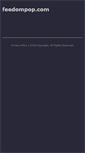 Mobile Screenshot of feedompop.com
